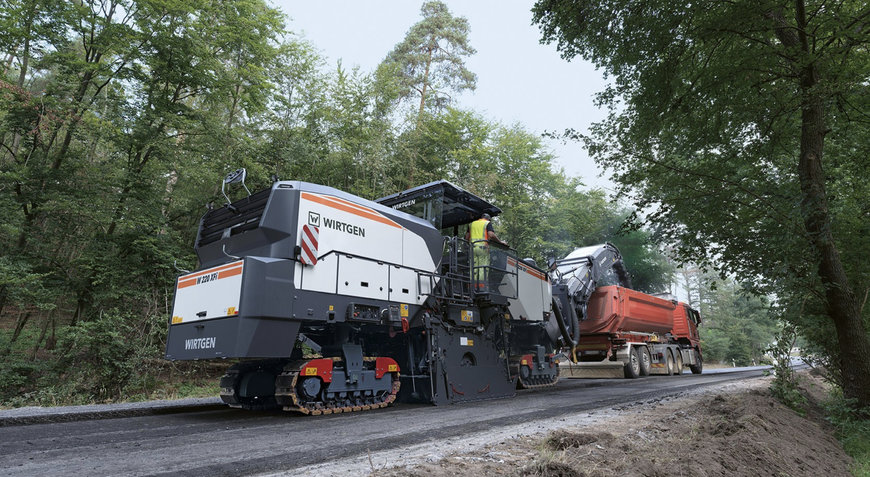 Wirtgen W 220 XFi cold milling machine offers a broader performance range